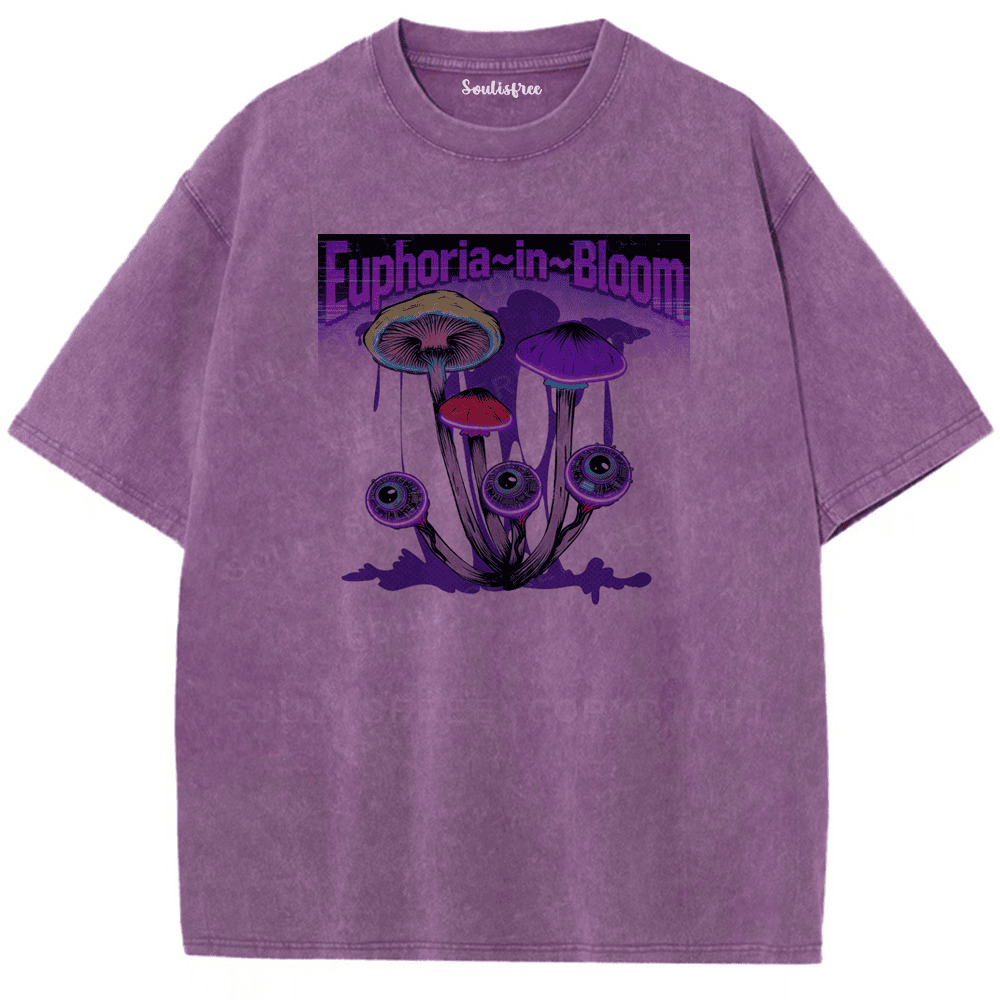 Soulisfree Euphoria in Bloom Artistic Washed Tee