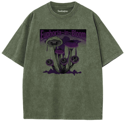 Soulisfree Euphoria in Bloom Artistic Washed Tee