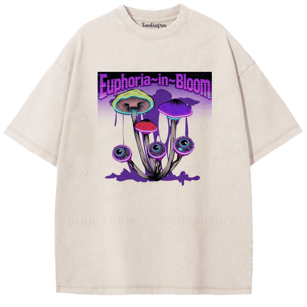 Soulisfree Close But Infinite Apart Artistic Washed Tee