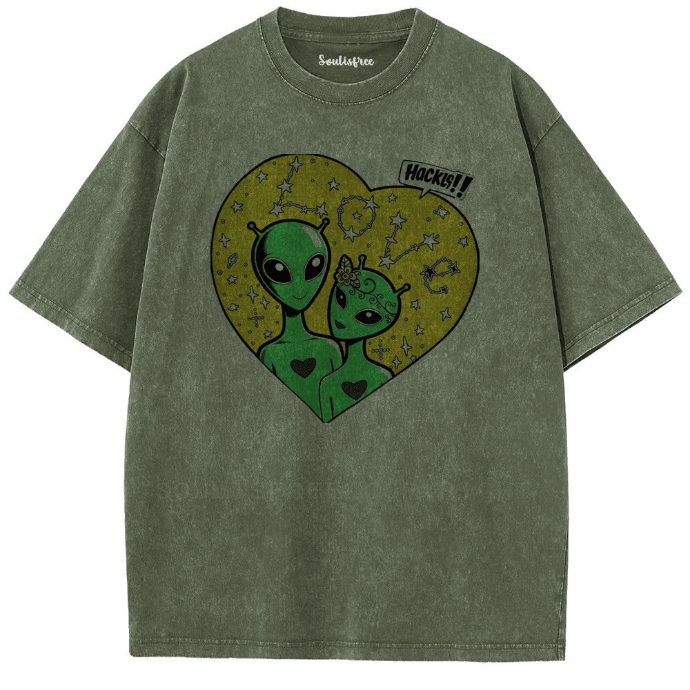 Soulisfree Universal Crush Artistic Washed Tee