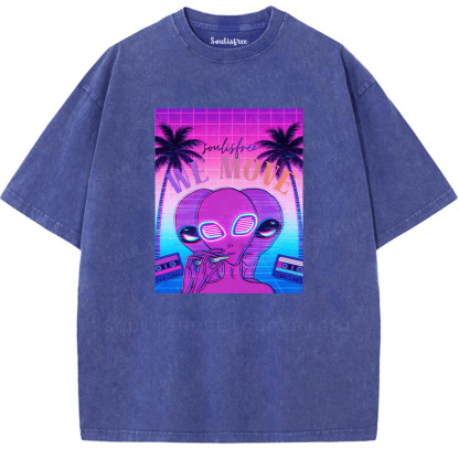 Soulisfree Miami From Mars Artistic Washed Tee