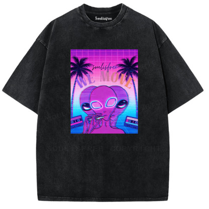 Soulisfree Miami From Mars Artistic Washed Tee