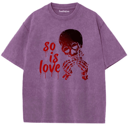 Soulisfree So is Love Artistic Washed Tee