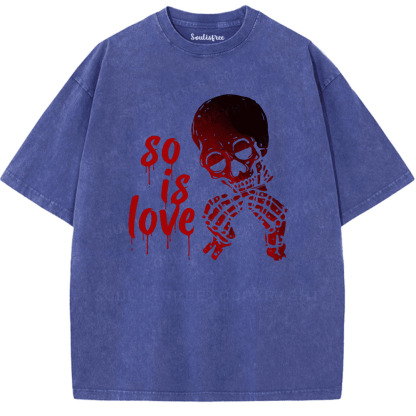 Soulisfree So is Love Artistic Washed Tee