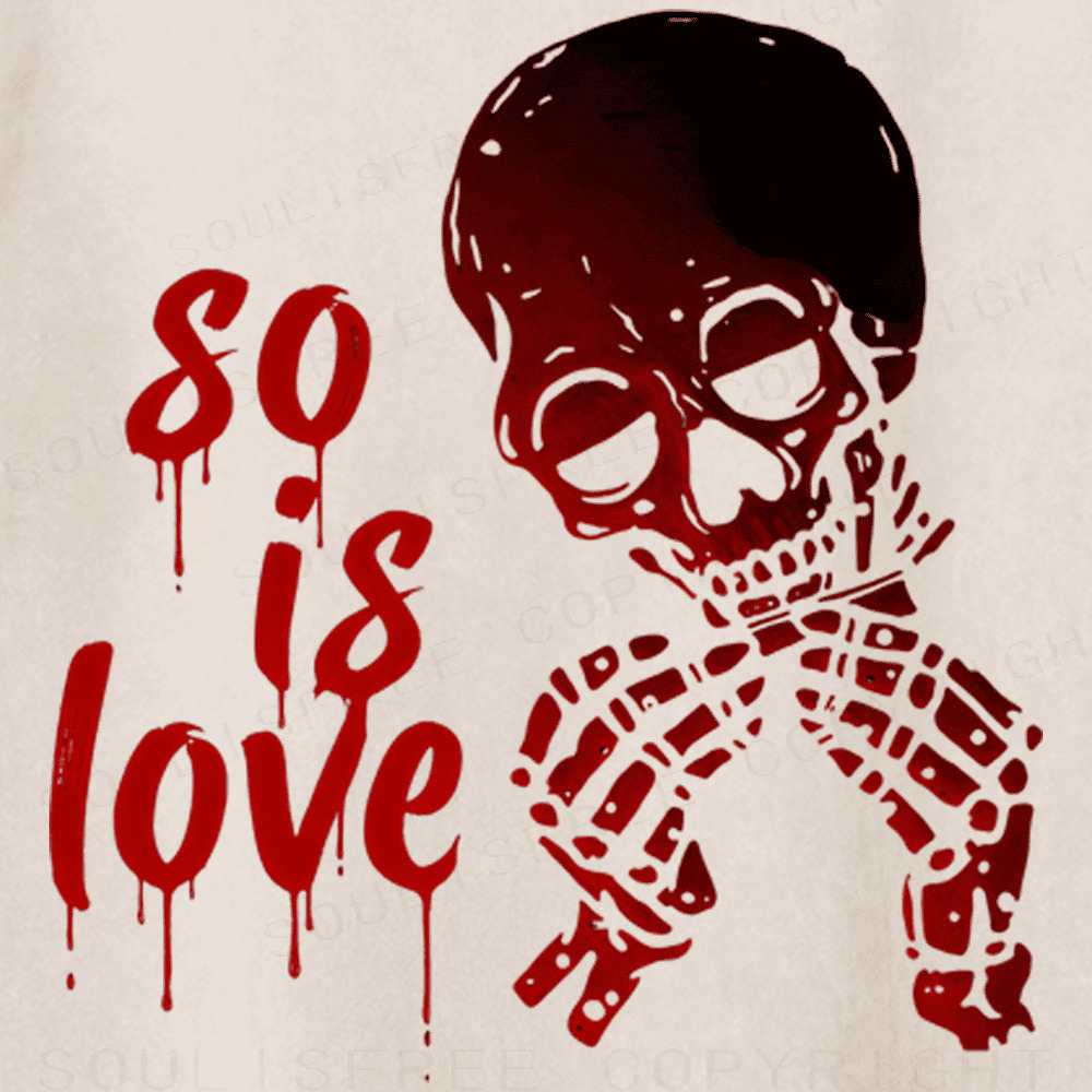 Soulisfree So is Love Artistic Washed Tee