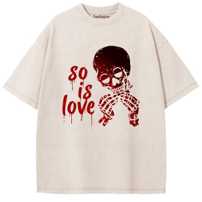 Soulisfree So is Love Artistic Washed Tee