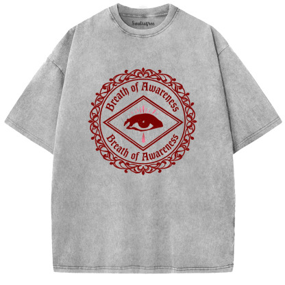 Soulisfree Breath of Awareness Artistic Washed Tee
