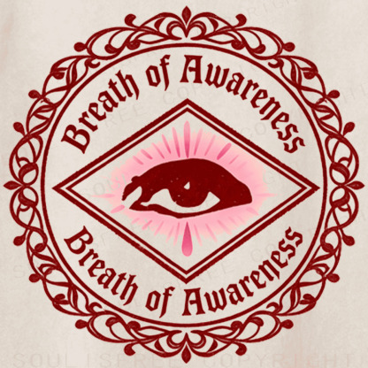 Soulisfree Breath of Awareness Artistic Washed Tee