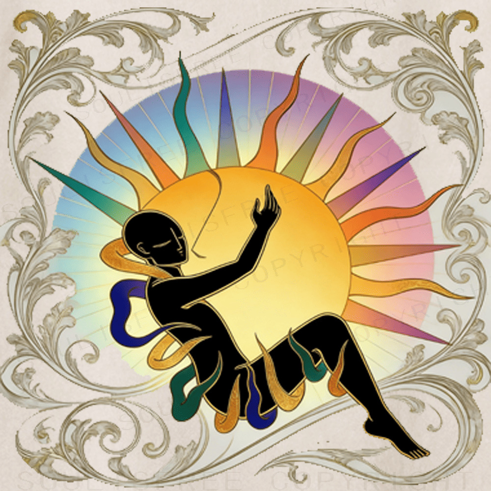 Soulisfree Inner Light Expansion  Artistic Washed Tee