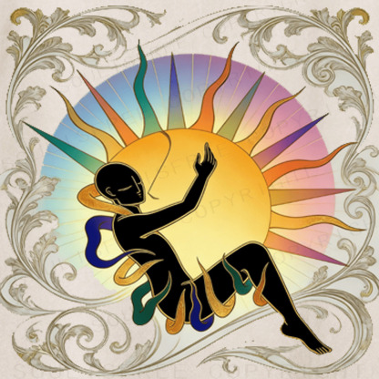 Soulisfree Inner Light Expansion  Artistic Washed Tee