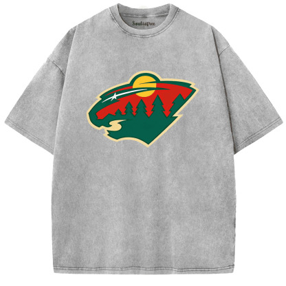 Soulisfree Nature’s Game: World Cup Triumph Artistic Washed Tee