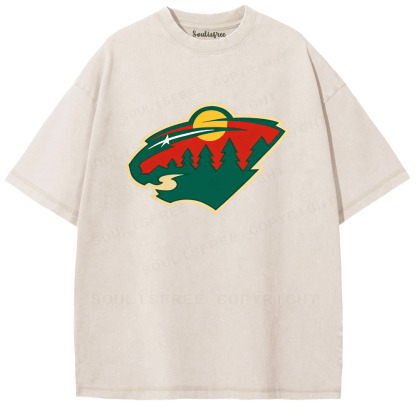 Soulisfree Nature’s Game: World Cup Triumph Artistic Washed Tee