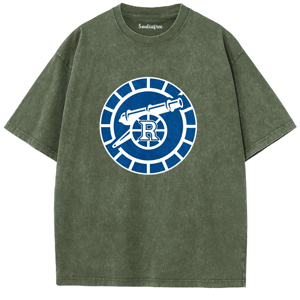 Soulisfree Aim for Greatness: Game Spirit Artistic Washed Tee