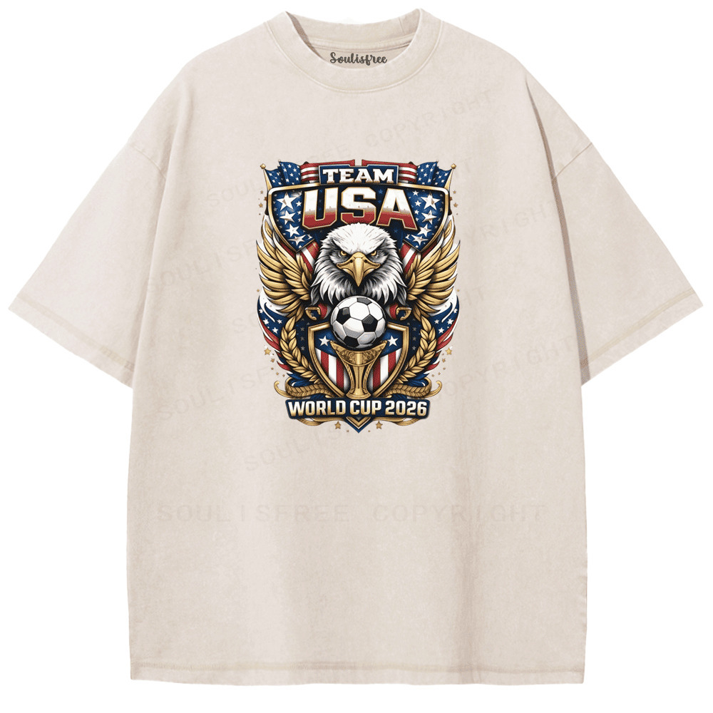 Designed Soulisfree Third Eye Under the Mushroom Artistic Washed Tee | Soulisfree