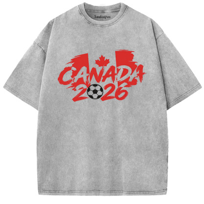 Soulisfree CANADA National Pride Graphic Washed Tee