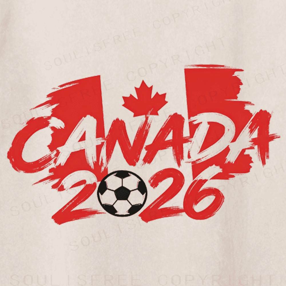 Soulisfree CANADA National Pride Graphic Washed Tee