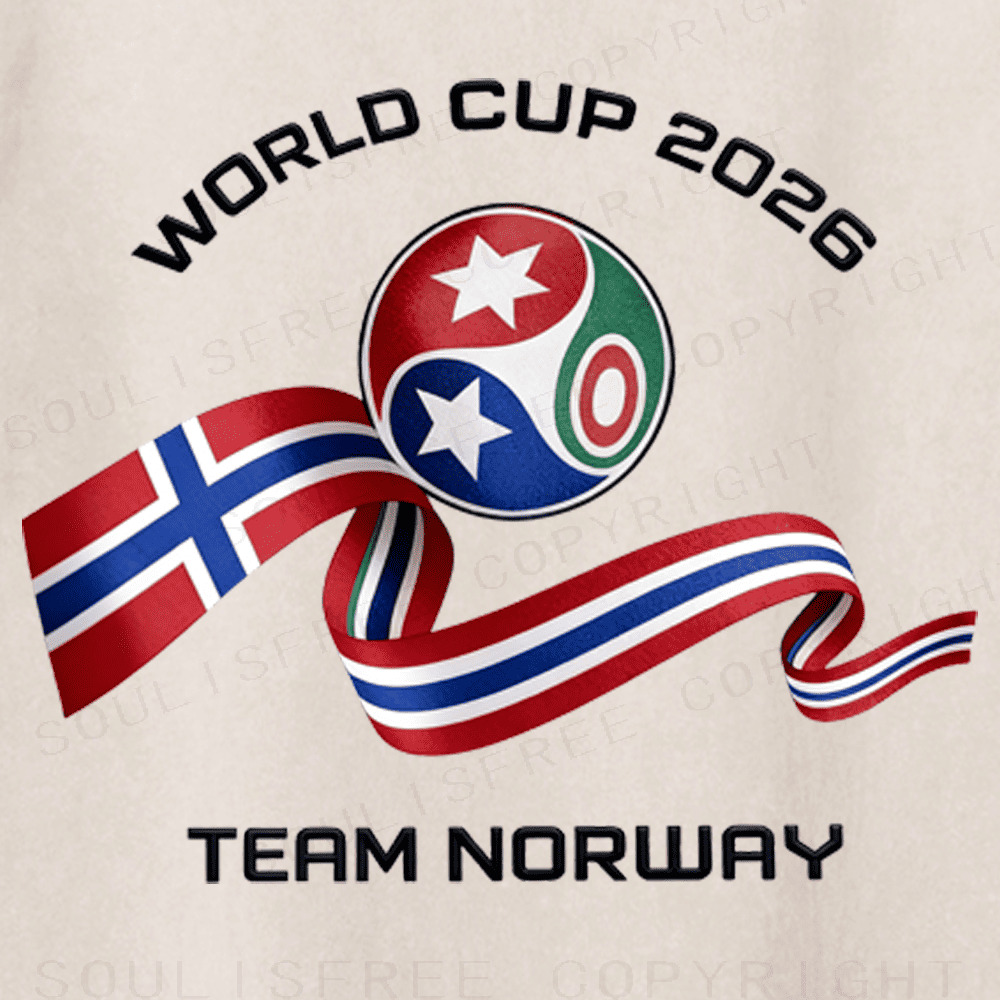 Soulisfree TEAM NORWAY Eternal Northern Glory Washed Tee