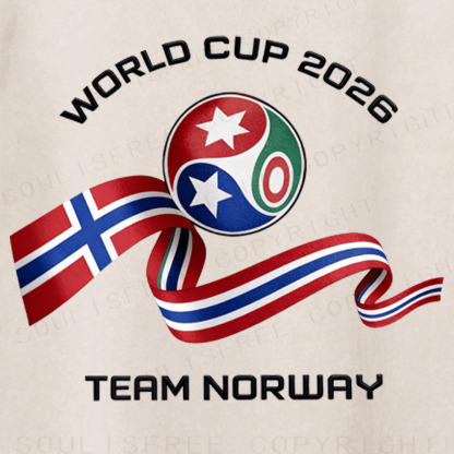 Soulisfree TEAM NORWAY Eternal Northern Glory Washed Tee