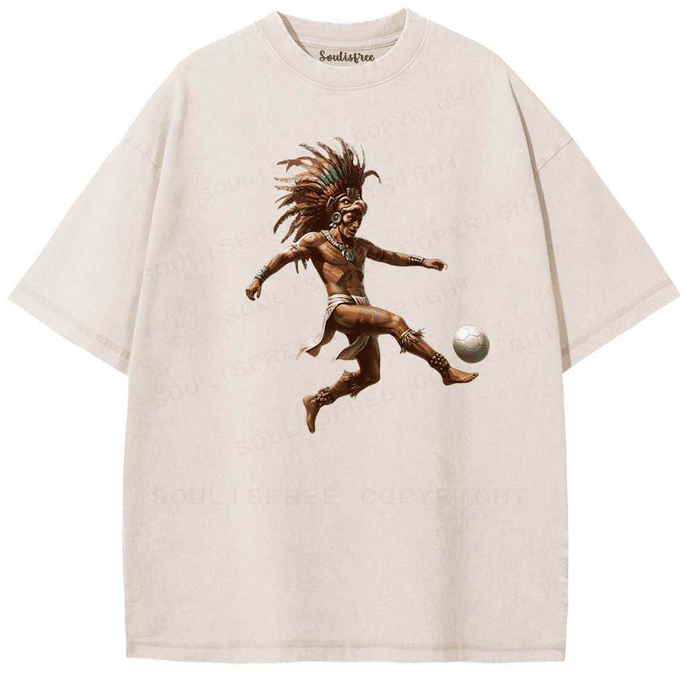 Soulisfree Ancient Mayan Pitch Power Washed Tee