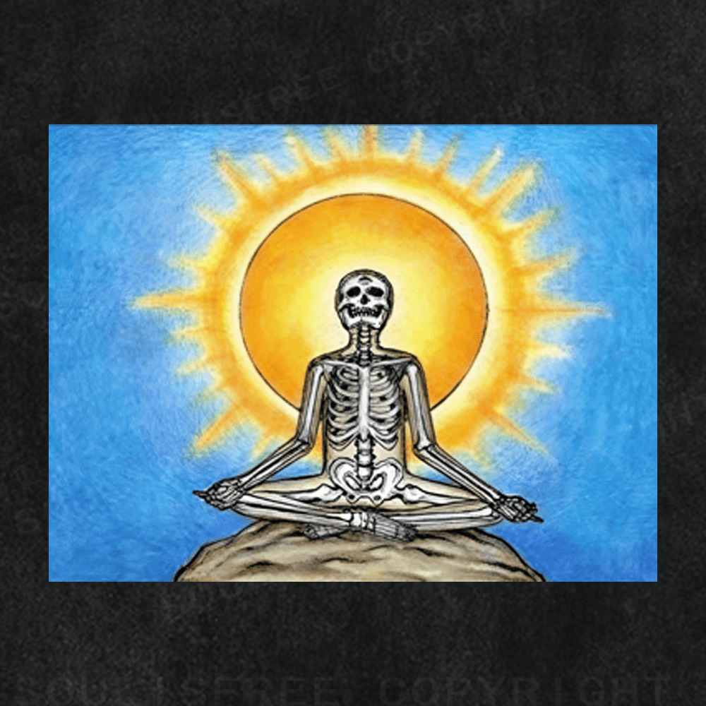 Soulisfree Cosmic Awakening Bone Prophet Washed Tee