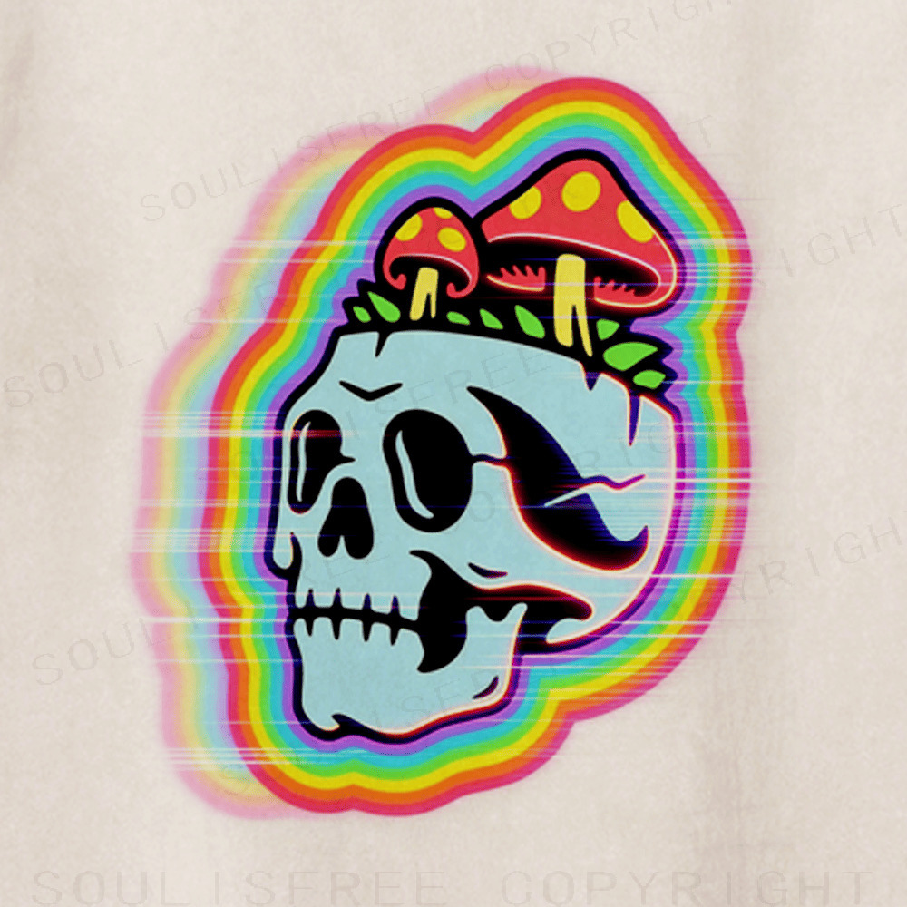 Soulisfree Spectral Illusion Mind Growth Washed Tee