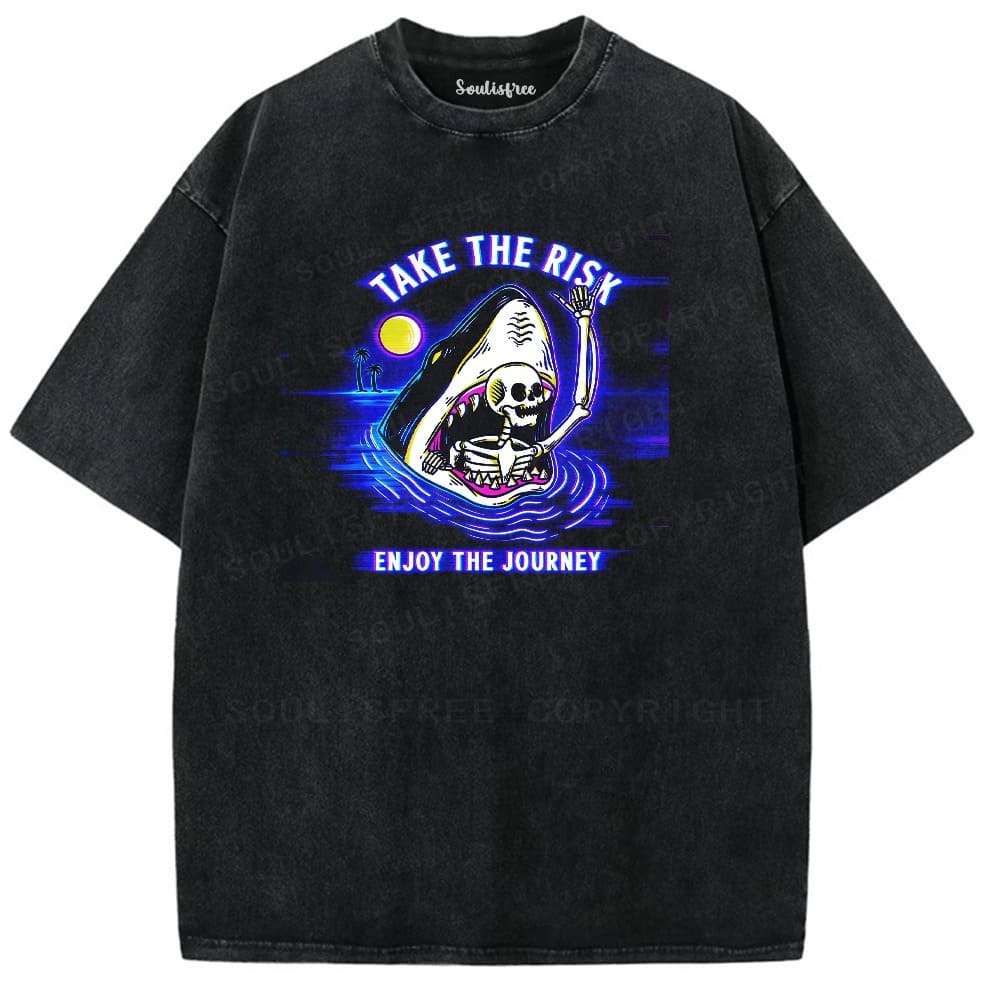 Designed Soulisfree Third Eye Under the Mushroom Artistic Washed Tee | Soulisfree