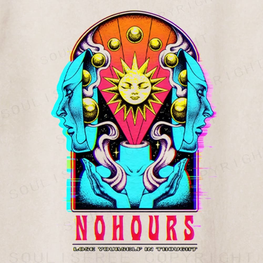 Soulisfree No Hours Sun Moment Glow Washed Tee