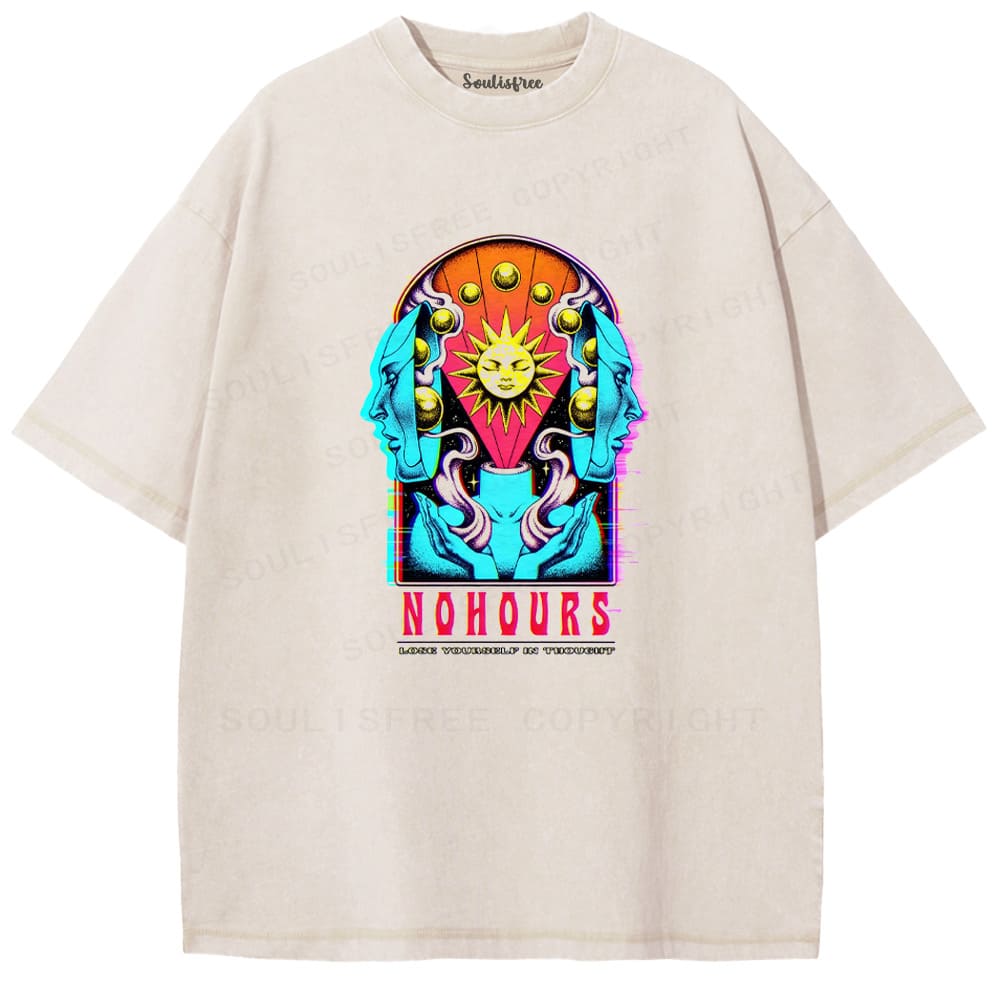 Soulisfree No Hours Sun Moment Glow Washed Tee