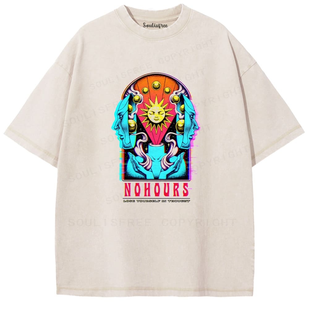 Soulisfree No Hours Sun Moment Glow Washed Tee