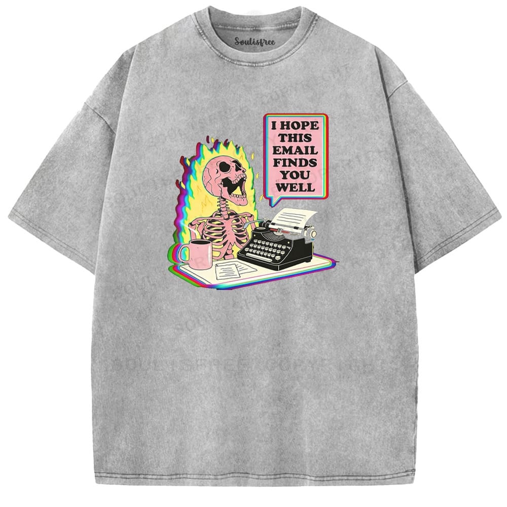 Designed Soulisfree Wander into Dream Spores Artistic Washed Tee | Soulisfree