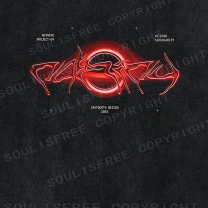 Soulisfree Plasma Flux Neon Core Illusion Washed Tee