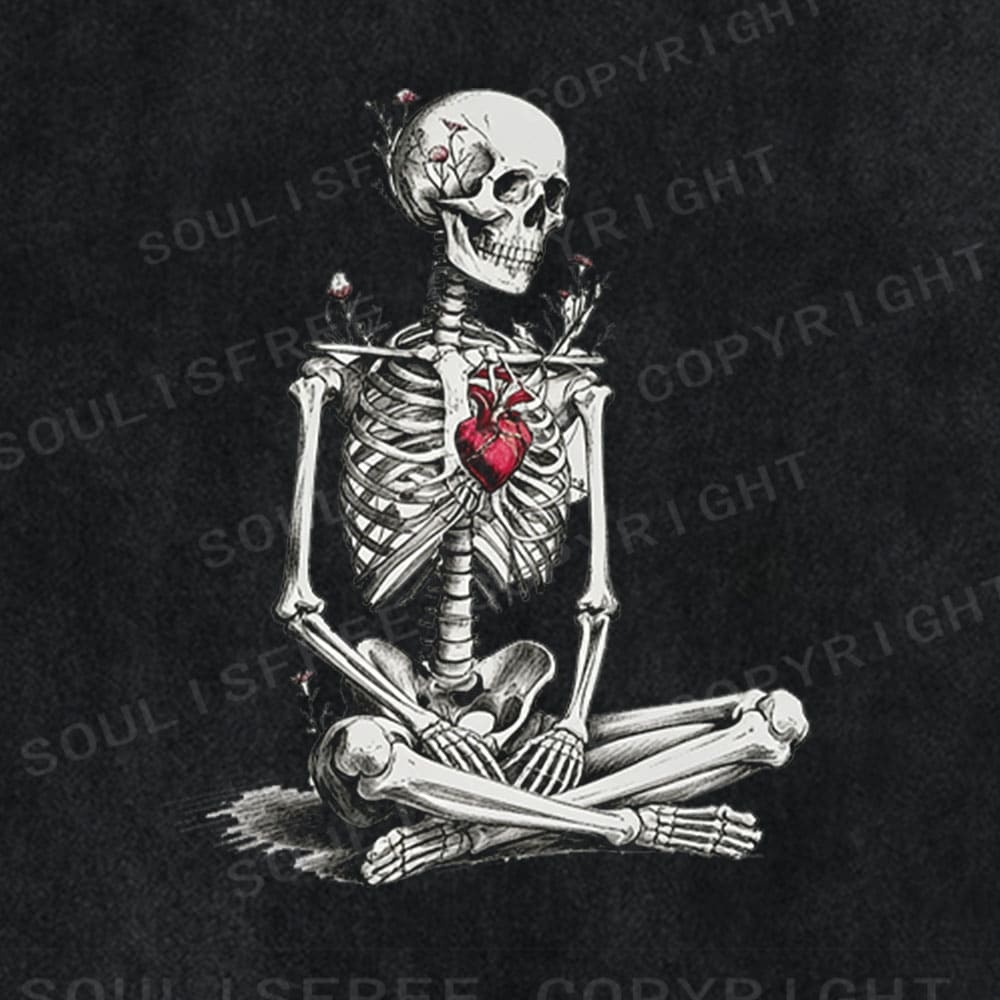 Soulisfree Memento Mori Vital Core Washed Tee