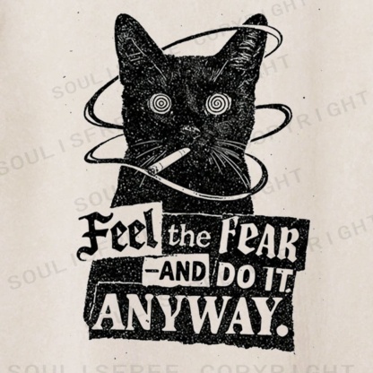 Soulisfree Defiant Whisker Existential Smoke Washed Tee