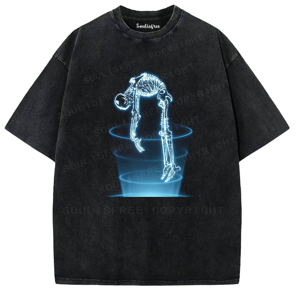 Soulisfree Ethereal Frame Quantum Suspension Washed Tee