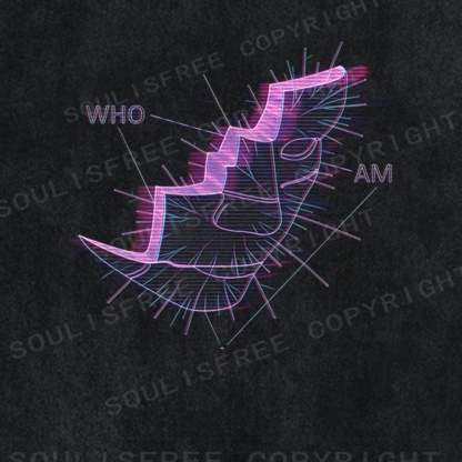 Soulisfree Self-Query Flux Consciousness Ascent Aesthetic Illusion Washed Tee