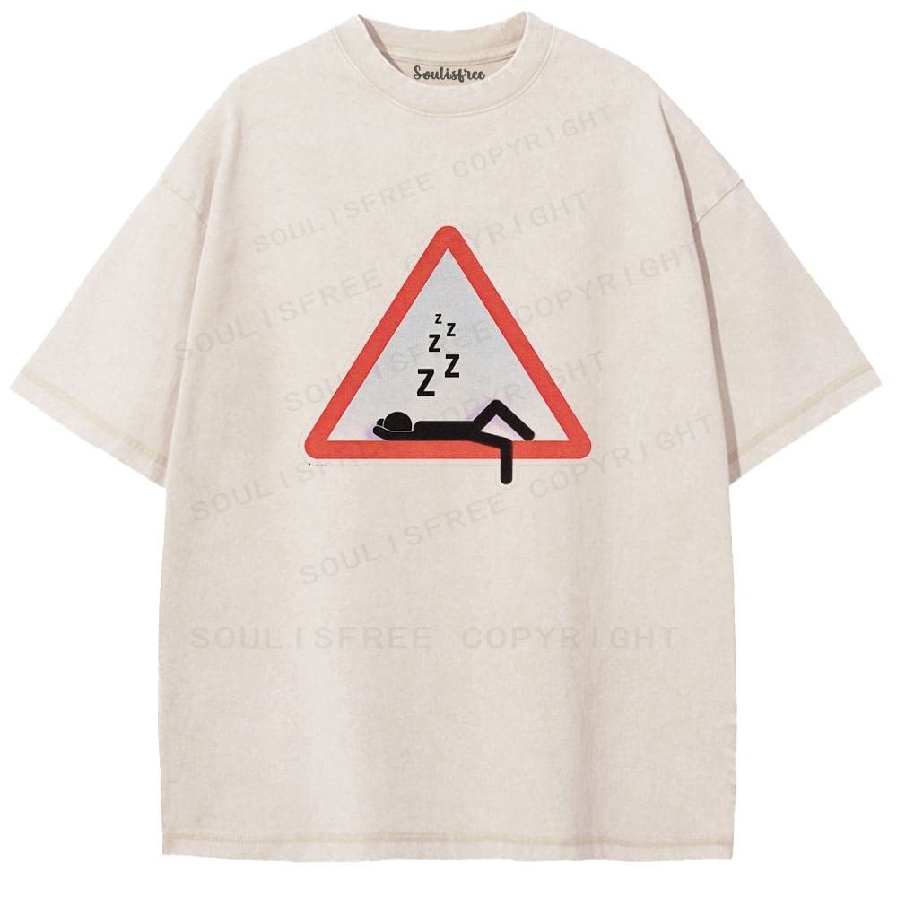 Designed Soulisfree Wander into Dream Spores Artistic Washed Tee | Soulisfree