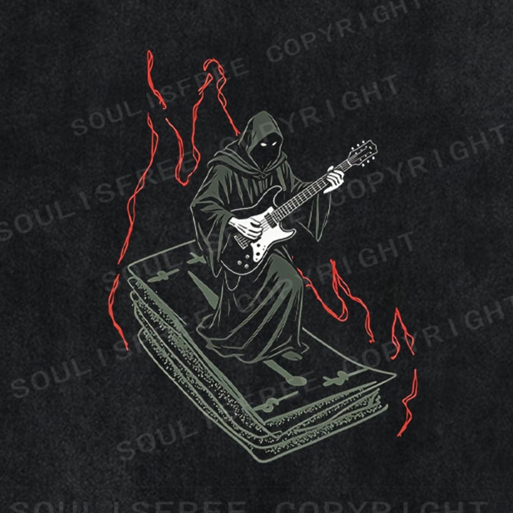 Soulisfree Cosmic Finale Flux Planetary Embrace Washed Tee