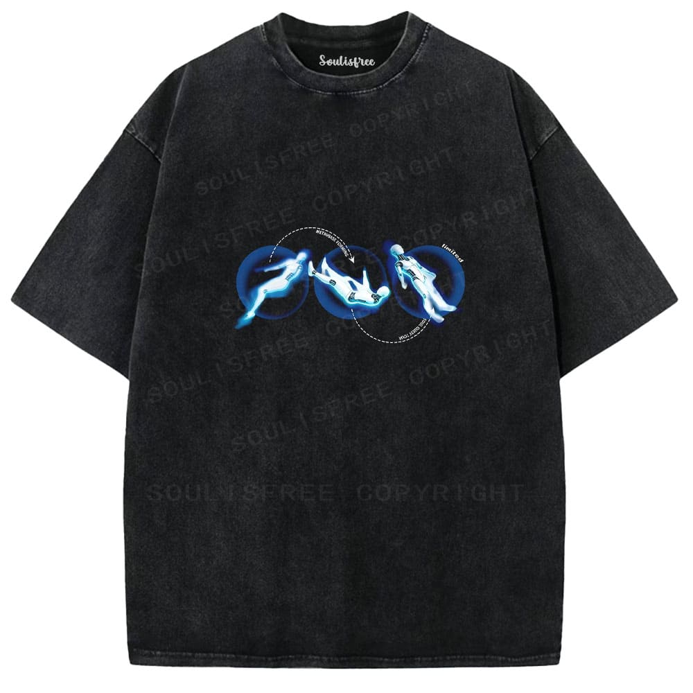Soulisfree Astral Drift Flux Orbital Unity Washed Tee