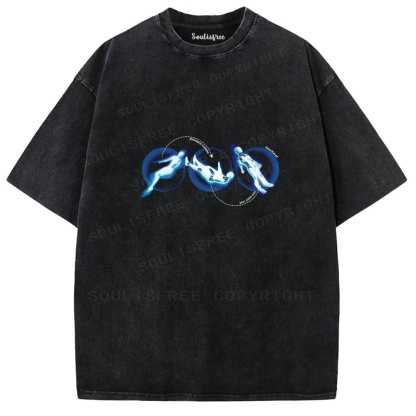 Soulisfree Astral Drift Flux Orbital Unity Washed Tee