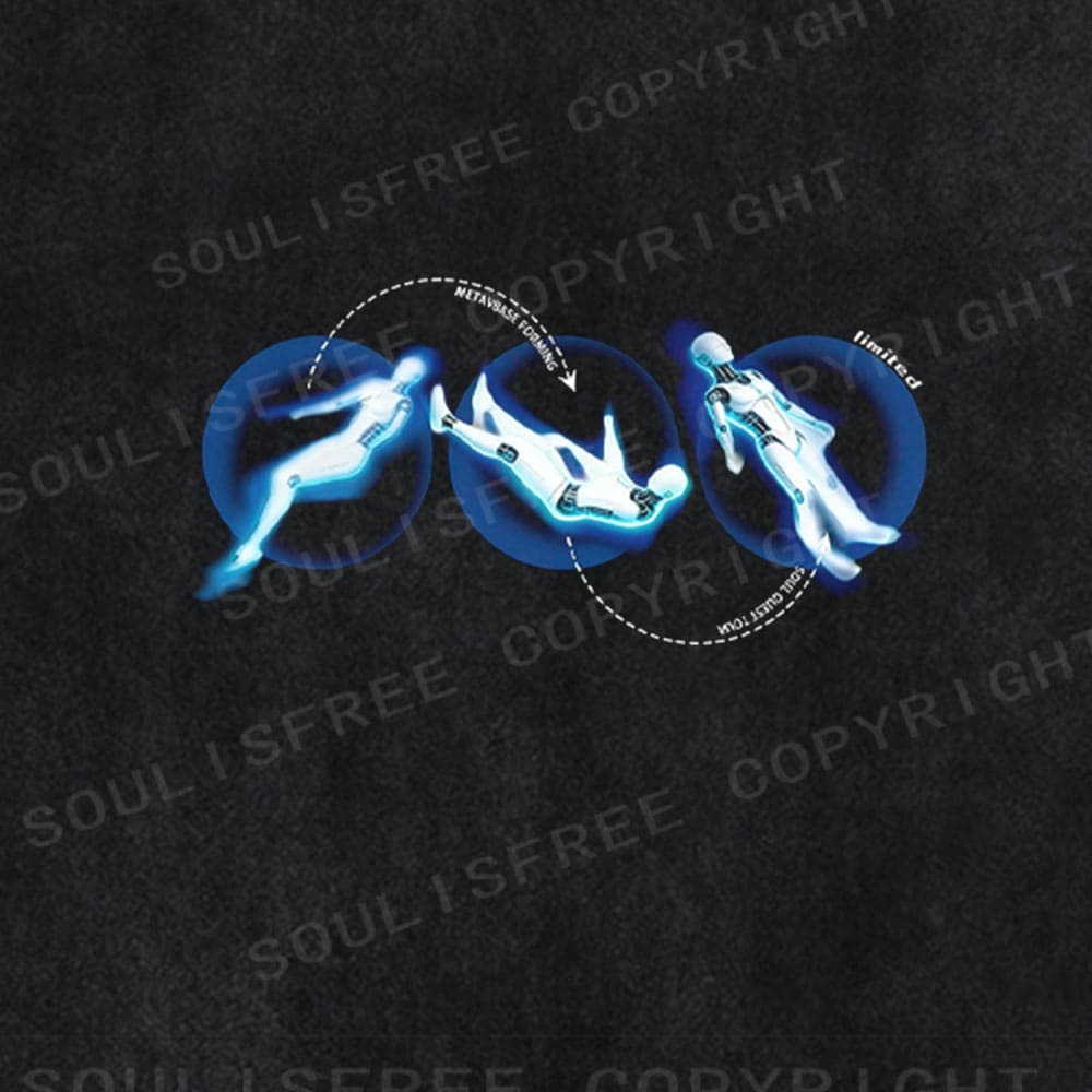 Soulisfree Astral Drift Flux Orbital Unity Washed Tee