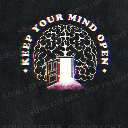 Soulisfree Mind Gate Flux Cognitive Lumina Illusion Washed Tee
