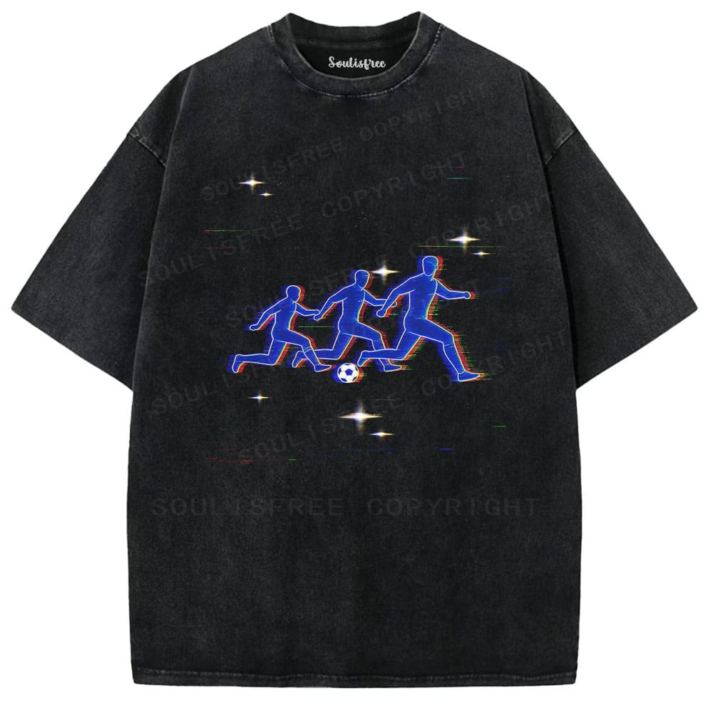 Designed Soulisfree Wander into Dream Spores Artistic Washed Tee | Soulisfree