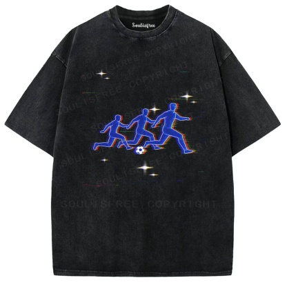 Soulisfree Ethereal Frame Quantum Suspension Illusion Washed Tee