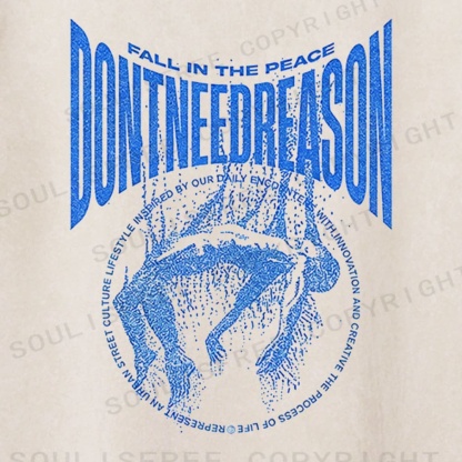 Soulisfree Don't Need Reason Peaceful Rebellion Washed Tee