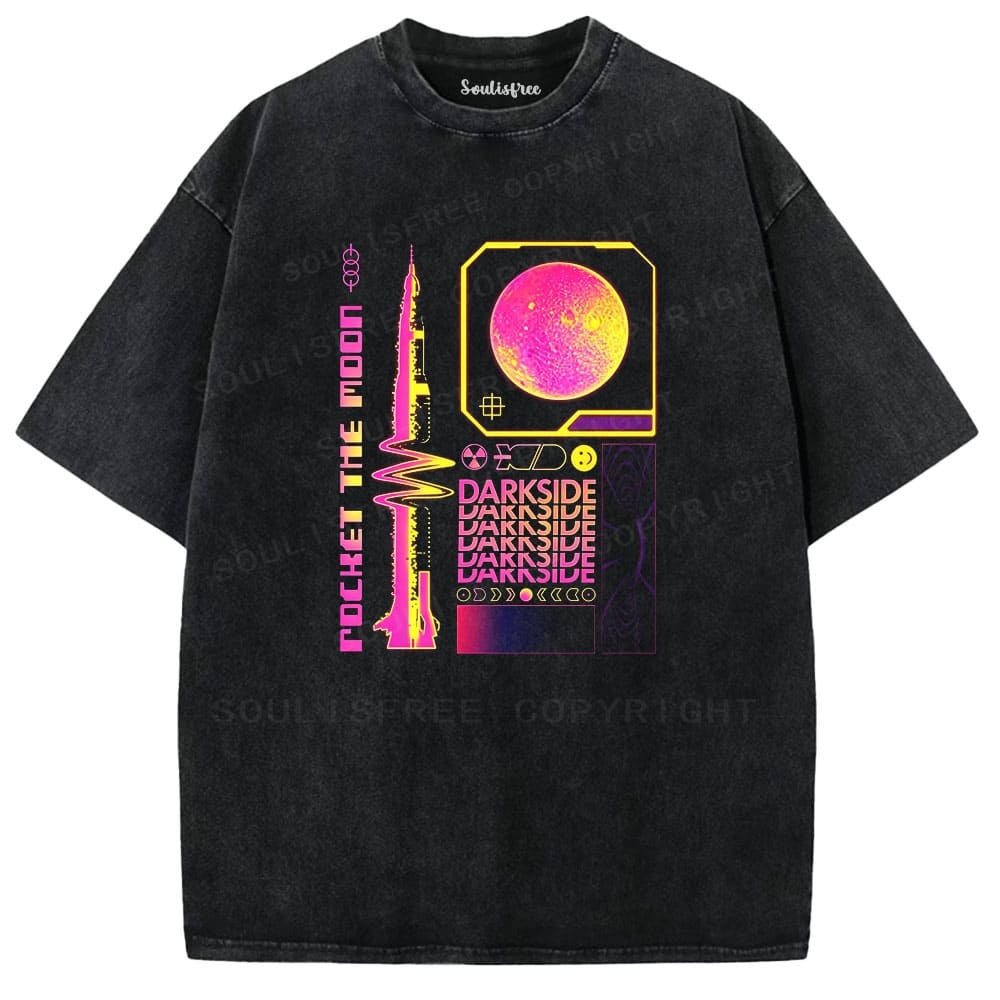 Soulistree Dark Side of the Moon Tribute Washed Tee