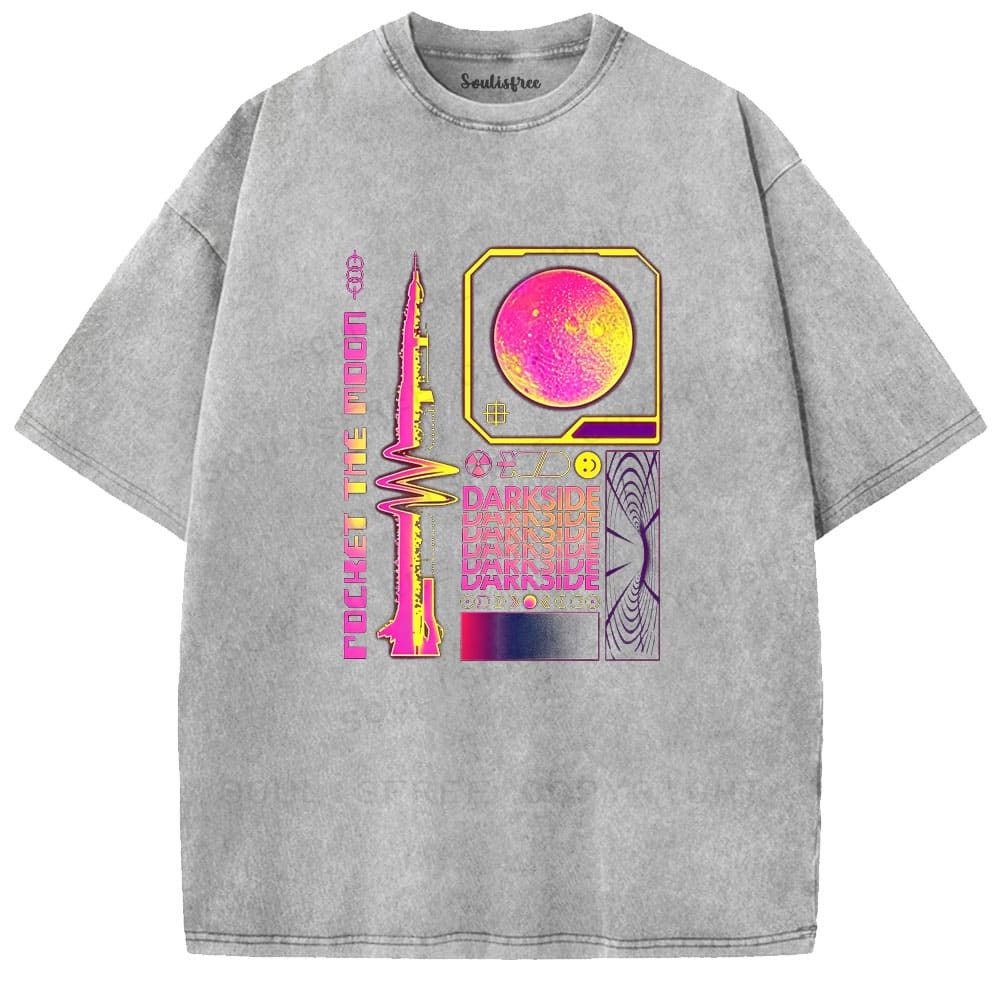Designed Soulisfree  Washed Tee（水洗T模板） | Soulisfree