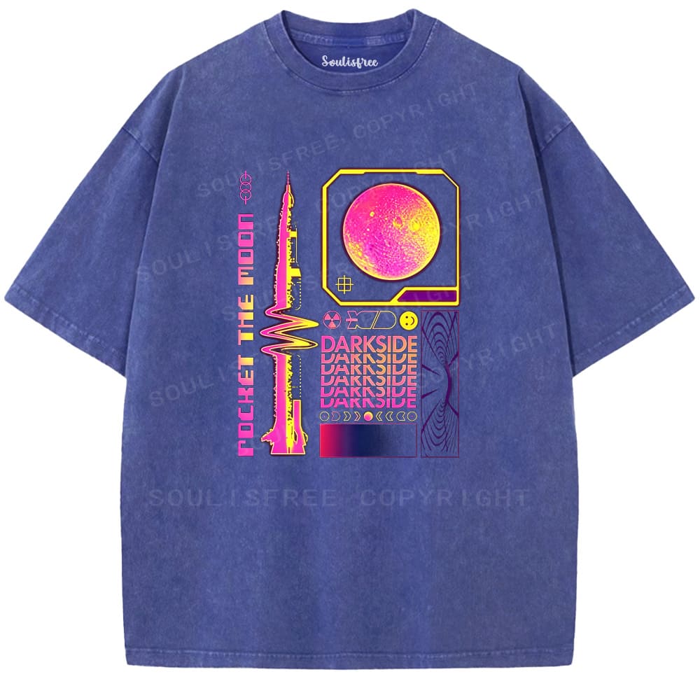 Soulistree Dark Side of the Moon Tribute Washed Tee