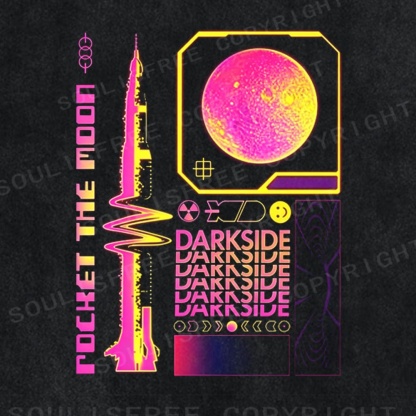 Soulistree Dark Side of the Moon Tribute Washed Tee