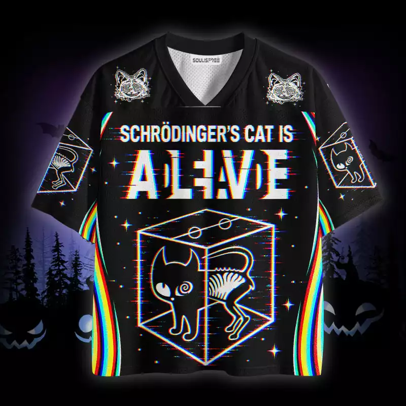 Soulisfree Schrödinger’s Cat Alive Mesh Jersey