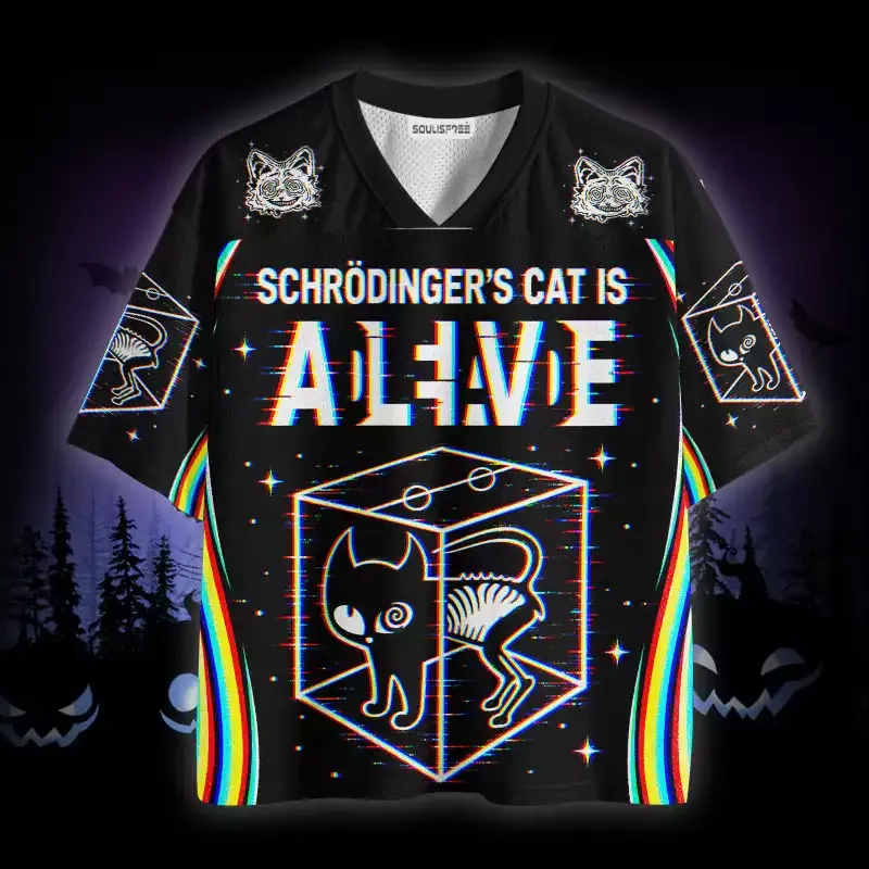 Soulisfree Schrödinger’s Cat Alive Mesh Jersey